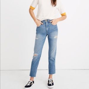 Madewell River And Thread Perfect Vintage Jeans